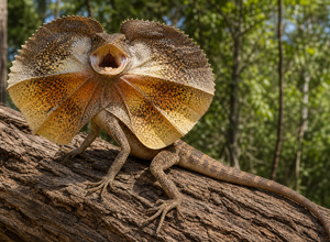 Agama kołnierzasta (Chlamydosaurus kingii)