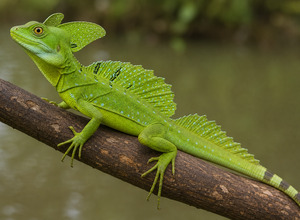 Bazyliszek (Basiliscus plumifrons)