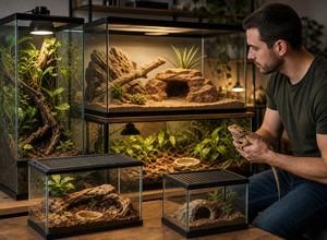 Dobór terrarium do gatunku