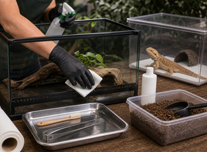 Higiena terrarium i profilaktyka chorób