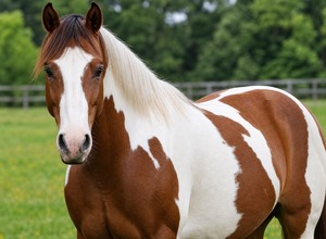 Koń pinto (paint / maść pinto)