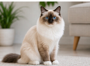 Kot birmański (Sacred Birman)