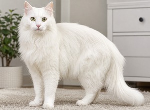 Kot turecki Angora (Ankara)