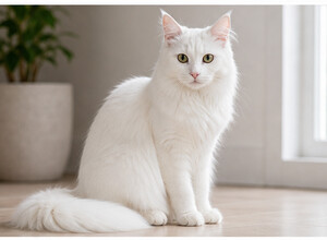 Kot turecki angora