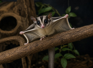 Lotopałanka cukrowa (latawiec, sugar glider)