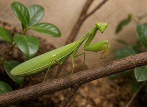 Modliszka afrykańska (Sphodromantis viridis)