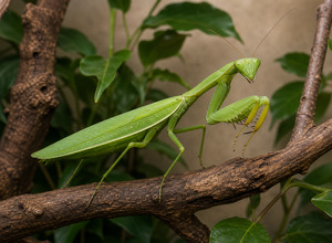 Modliszka hinduska (Hierodula membranacea)