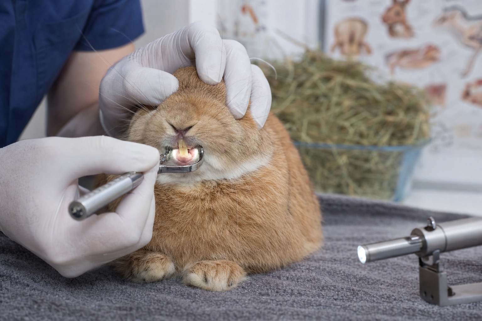Problemy z uzębieniem u królików — hipertrofia i zabiegi dentystyczne