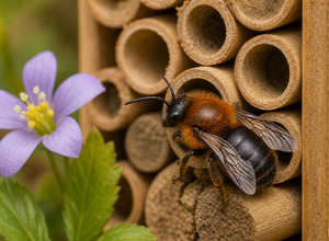 Pszczoła murarka (Osmia bicornis)