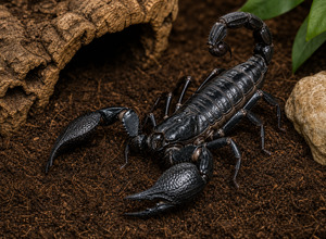 Skorpion cesarski (Pandinus imperator)