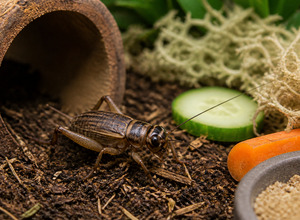 Świerszcz domowy jako pupil (Acheta domesticus)