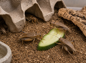 Świerszcze domowe (Acheta domesticus) — hodowla krok po kroku