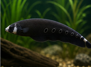 Sztylet - nożowiec (Apteronotus albifrons)
