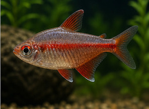 Tetra krwista (Hyphessobrycon eques)