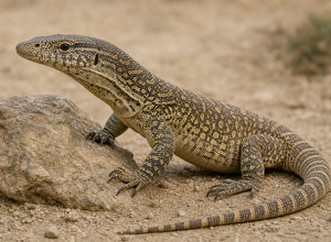 Waran stepowy (Varanus exanthematicus)