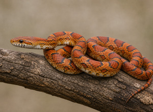Wąż kukurydziany (Pantherophis guttatus)