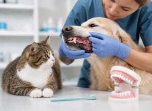 Zapalenie jamy ustnej u psów i kotów – stomatitis i gingivitis