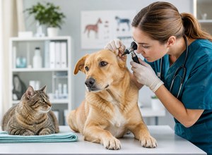 Zapalenie uszu u psów i kotów – otitis exterior i głębokie
